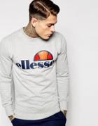 Ellesse Sweatshirt With Classic Logo - Gray