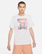 Nike High Summer Photo Print T-shirt In White