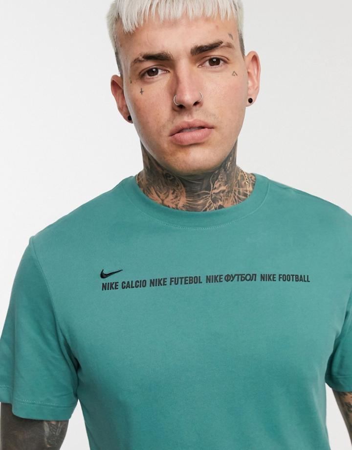 Nike Soccer Fc Wildcard T-shirt In Green