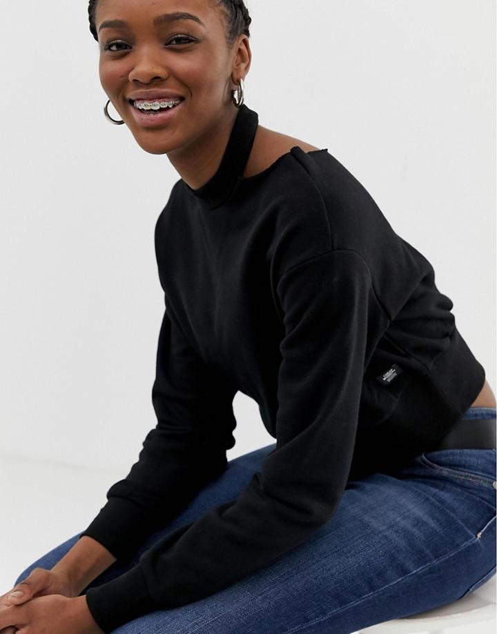 Cheap Monday Feel Choker Sweatshirt - Black