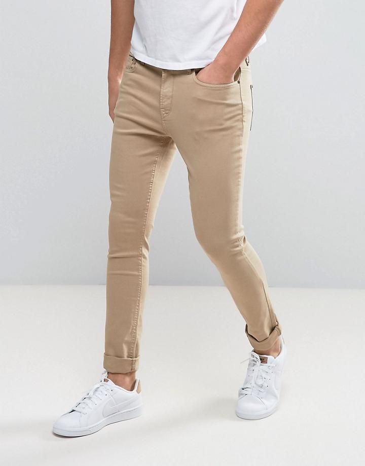 Hoxton Denim Super Skinny Jeans - Green