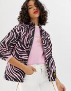Tiger Of Sweden Tiger Print Jacket - Pink