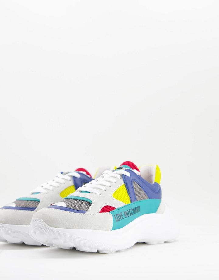 Love Moschino Chunky Sneakers In Multi