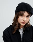Weekday Cashmere Beanie - Black