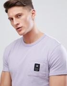 G-star Beraw Logo Pocket T-shirt Purple - Purple