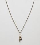 Reclaimed Vintage Inspired Charm Pendant Necklace In Gold Exclusive To Asos - Gold