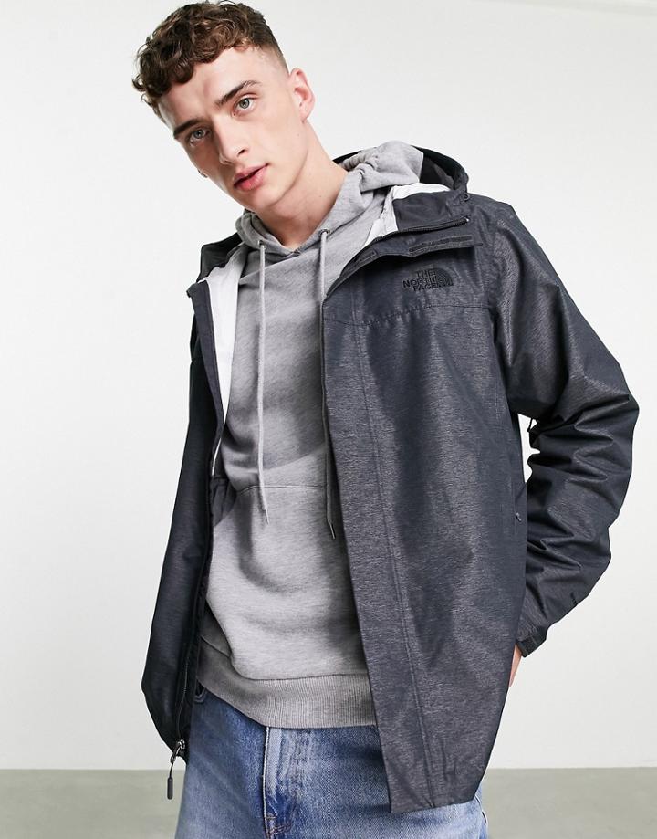 The North Face Venture 2 Jacket In Gray-grey