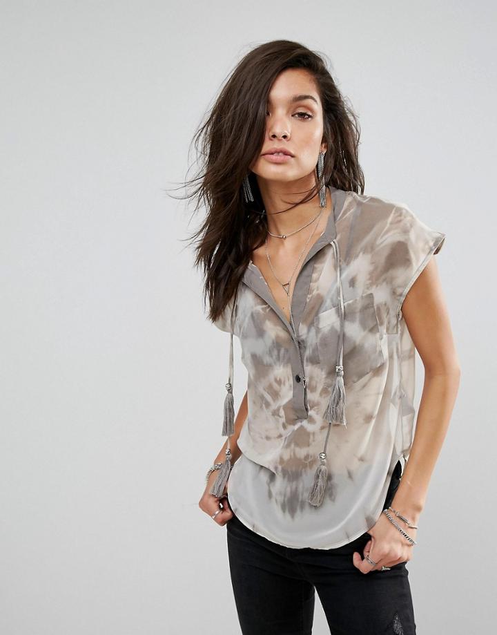 Religion Heroic Top - Gray