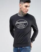 Scotch And Soda Signature Sweatshirt - Black