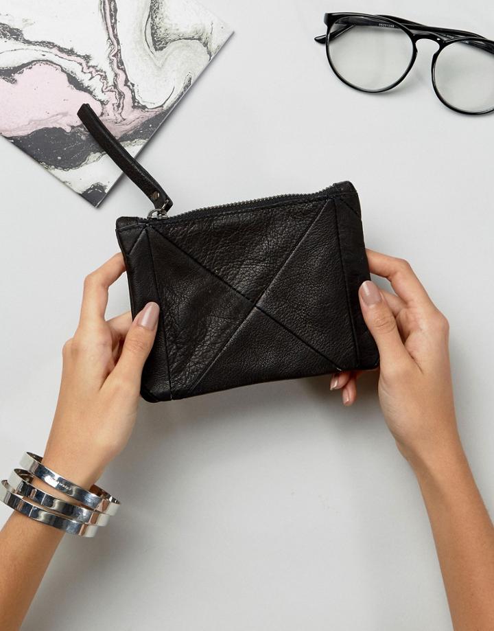 Ichi Leather Purse - Black