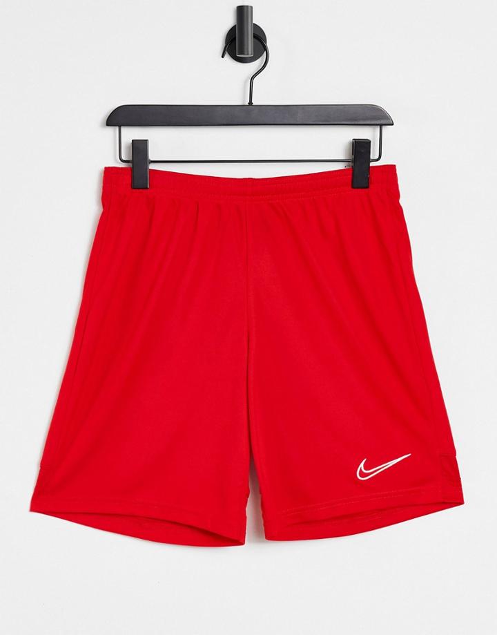 Nike Soccer Adademy Dri-fit Shorts In Red