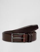 Boss By Hugo Boss Carmello Leather Belt - Brown