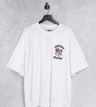 Collusion Printed T-shirt In White