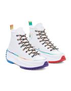 Converse Run Star Hike Hi Find Your Pride Sneakers In White/multi