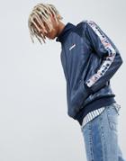 Diadora Offside Track Jacket With Taping In Navy - Navy