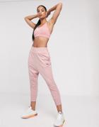 Puma Soft Sport Drapey Pants In Pink - Pink