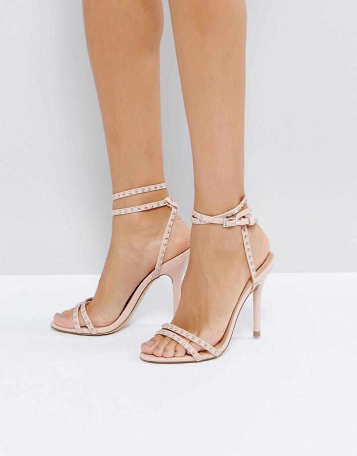 Steve Madden Wish Stud Sandals - Gold