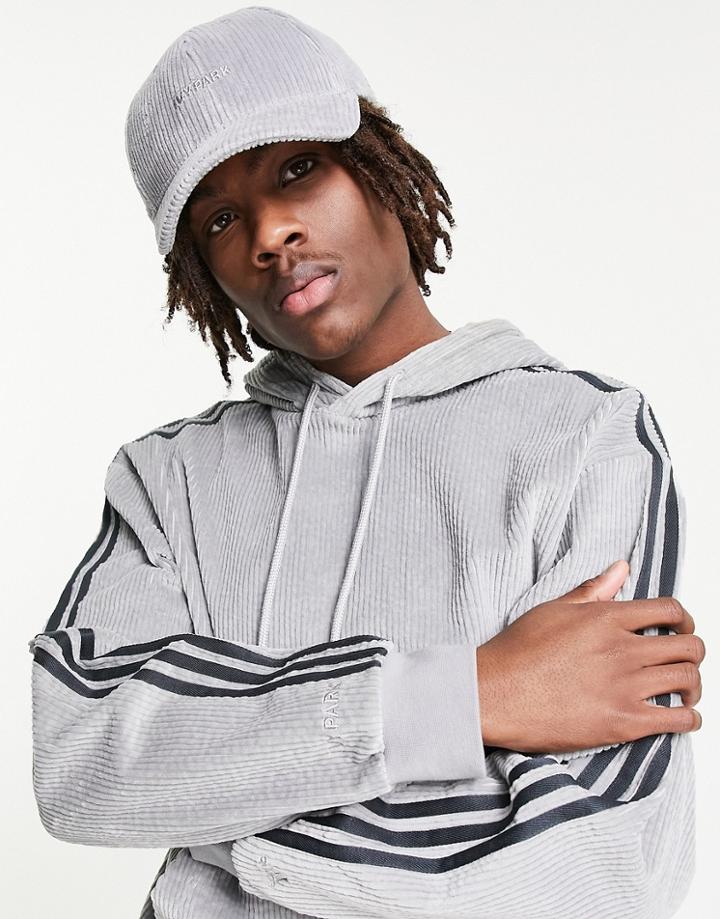 Adidas Originals X Ivy Park Baseball Cap In Gray
