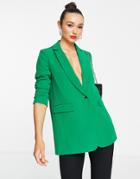Y.a.s Oversized Blazer In Bright Green - Part Of A Set