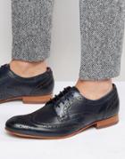 Ted Baker Gryene Derby Brogue Shoes - Blue