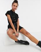 Vero Moda Utilty Romper In Black