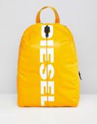 Diesel F-bold Logo Backpack - Yellow