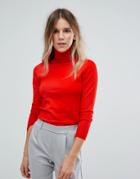 Oasis Turtleneck Sweater - Red