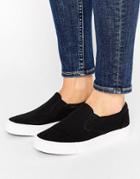 New Look Basic Canvas Sneaker - Black