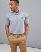 Adidas Golf Ultimate 365 Polo In Gray - Gray