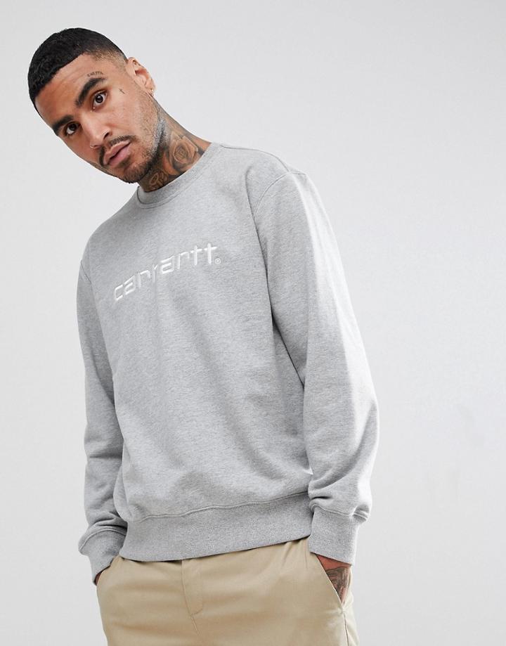 Carhartt Wip Sweatshirt In Gray - Gray