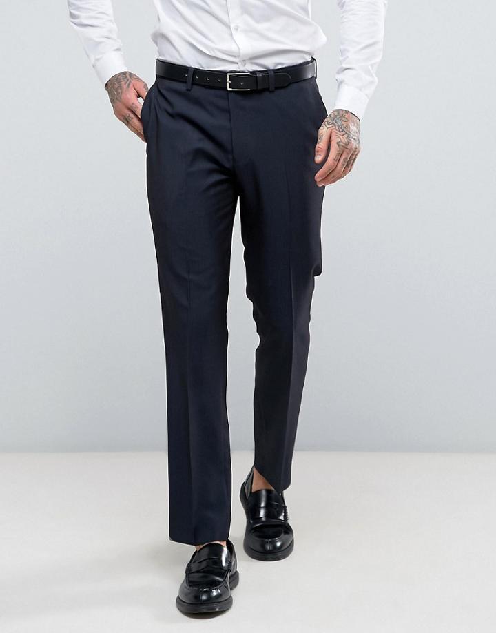 Harry Brown Plain Suit Pants - Navy