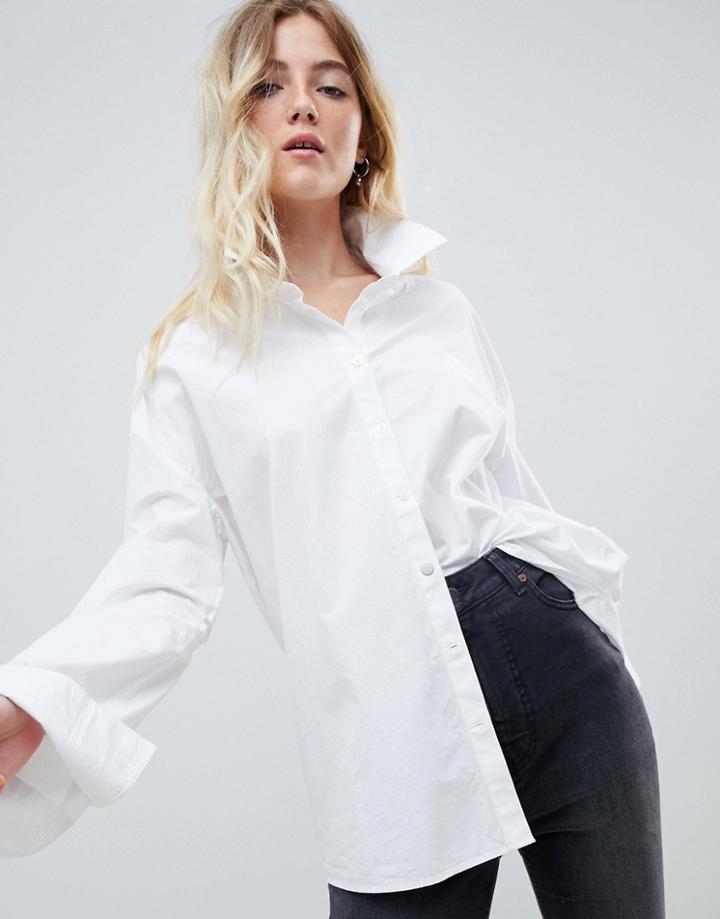 Cheap Monday Poplin Shirt - White