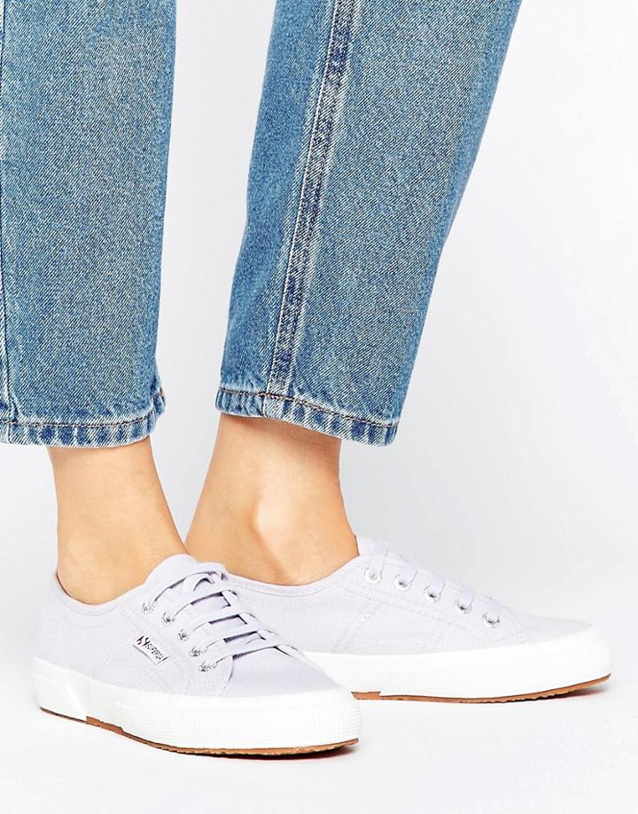 Superga 2750 Classic Canvas Sneakers In Lilac - Purple