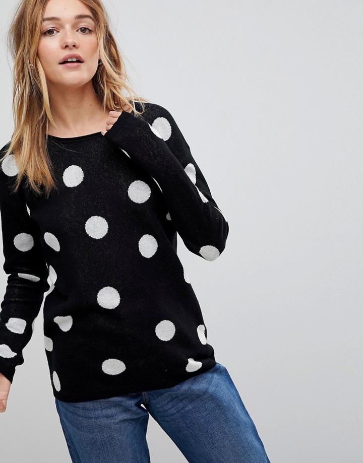 B.young Polka Dot Sweater - Multi