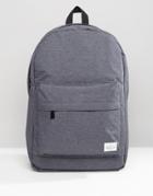 Spiral Backpack Crosshatch In Gray - Gray