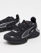 Puma Running Ultraride Id Sneakers In Black