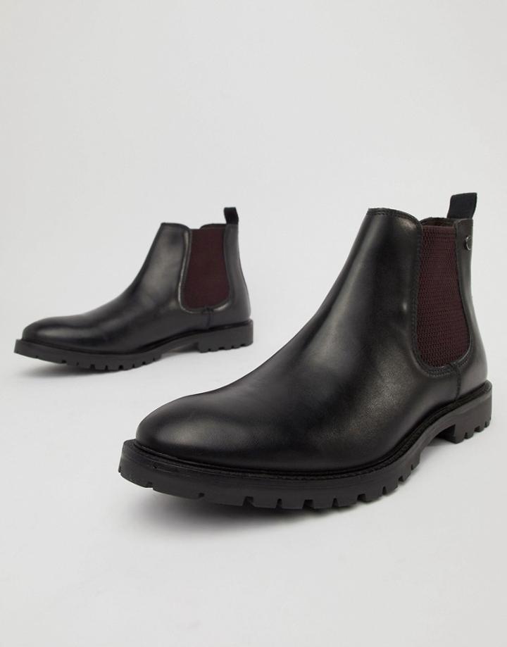 Base London Havoc Chelsea Boots In Black - Black