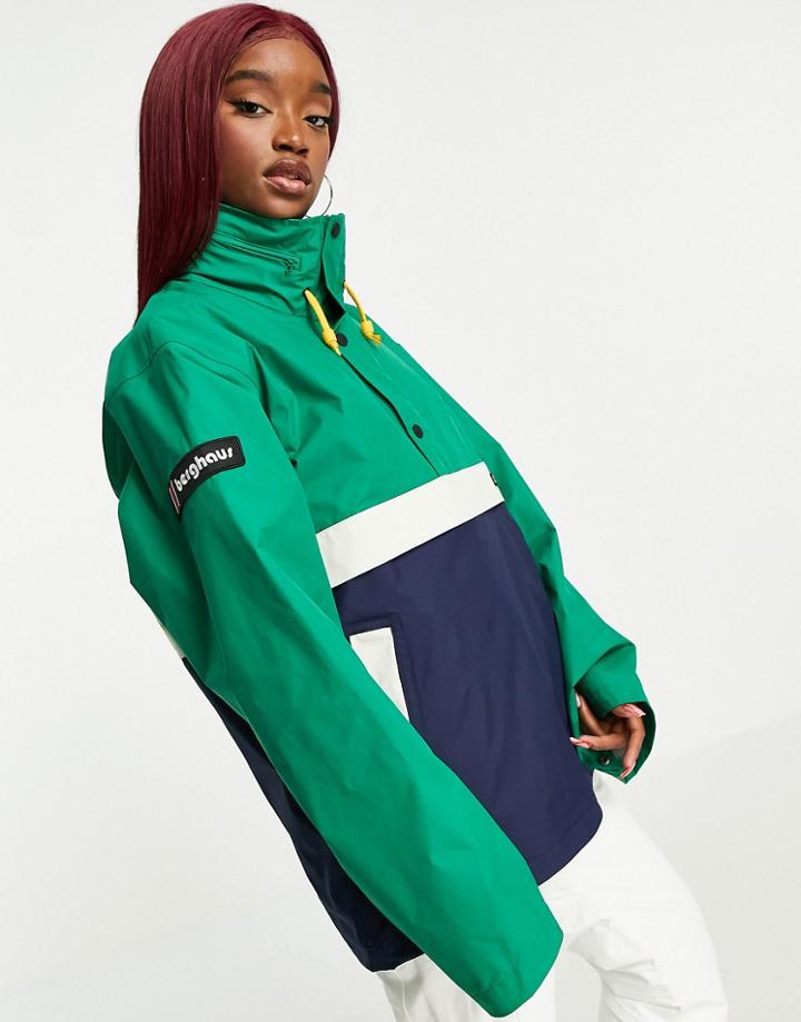 Berghaus Smock 86 Jacket In Navy/green