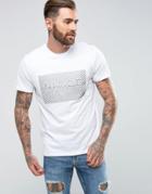Nicce Reflective Strike Logo T-shirt - White