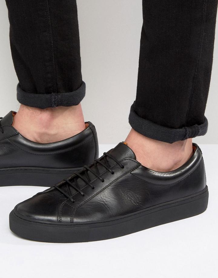 Frank Wright Eddie Lo Sneakers In Black - Black