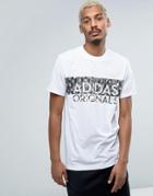 Adidas Originals Printed T-shirt - White