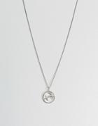 Fashoionology Sagittarius Necklace - Silver