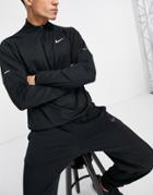 Nike Running Element Track Jacket In Black
