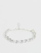 Krystal London Swarovski Crystal 1 Row Bracelet-clear