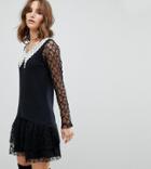 Anna Sui Exclusive Lace Dress - Black