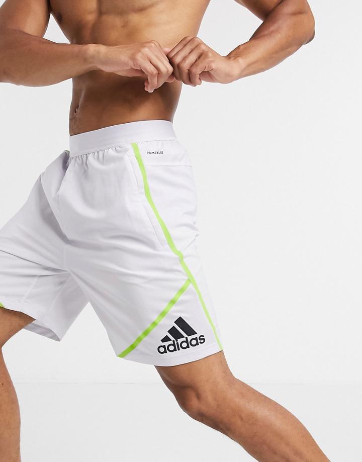 Adidas Training Shorts In White