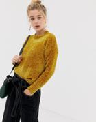 New Look Chenile Sweater - Yellow