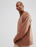 Weekday Meteor Sweater - Brown