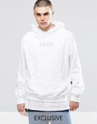 Don't Ask My Plan Logo Hoodie - White