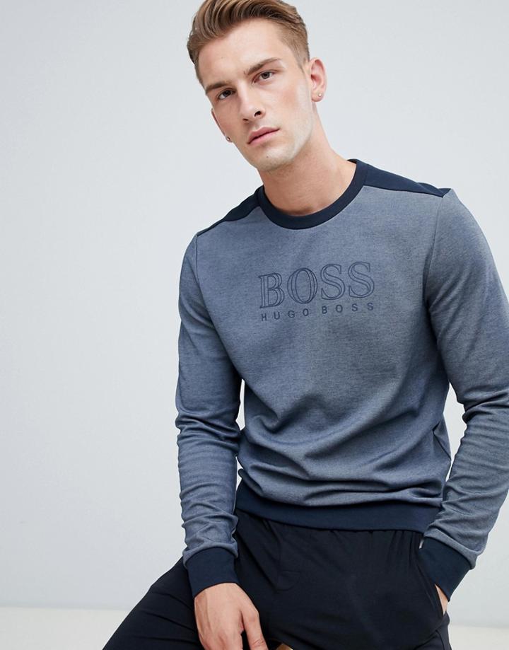 Boss Bodywear Long Sleeve T-shirt - Navy